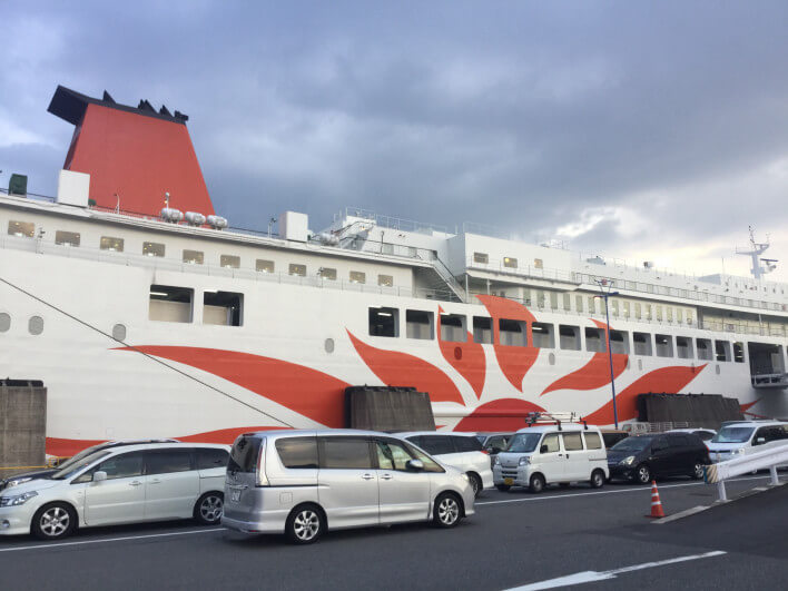 さんふらわあぱーる乗船記 大分 神戸 陸マイラー医師の隠密sfc修行